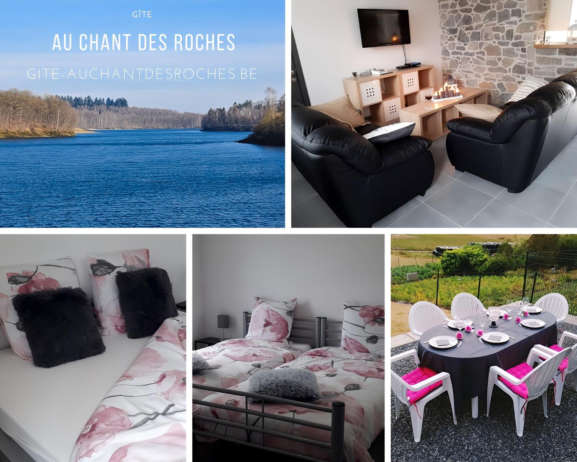 Au Chant Des Roches - Parking - Wifi - Terrasse - Chambres Familiales - Cerfontaine Zewnętrze zdjęcie
